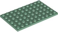 Plate 6 x 10 in Sand Green