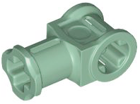 Technic Axle Connector with Axle Hole [Reinforced] in Sand Green
