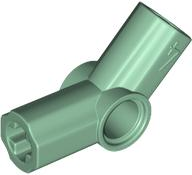 Technic Axle and Pin Connector Angled #4 - 135° in Sand Green