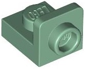 Bracket 1 x 1 - 1 x 1 Inverted in Sand Green