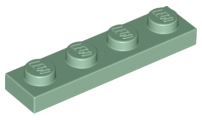 Plate 1 x 4 in Sand Green