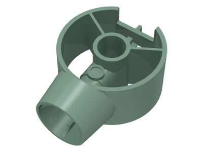 Animal / Creature Body Part, Dinosaur Neck / Tail Ring in Sand Green