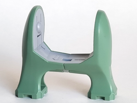 Animal / Creature Body Part, Dinosaur, Legs Short in Sand Green