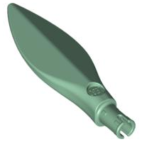 Animal Body Part, Dinosaur / Whale Flipper with Pin in Sand Green