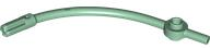 Bar Curved with Axle End and 1 x 1 Round Plate in Sand Green