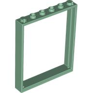 Door Frame 1 x 6 x 6 in Sand Green