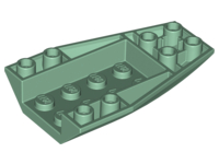 Brick Wedged, Curved Inverted 6 x 4 in Sand Green