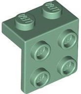 Bracket 1 x 2 - 2 x 2 in Sand Green