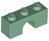 Brick Arch 1 x 3 in Sand Green