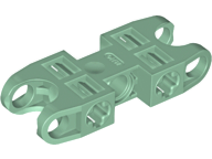 Technic Axle and Pin Connector 2 x 5 with Two Ball Joint Sockets in Sand Green