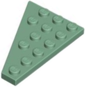 Wedge Plate 6 x 4 Right in Sand Green