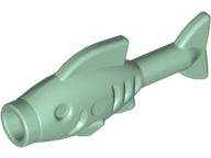 Animal, Fish [Hollow Stud Mouth] in Sand Green