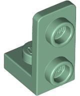 Bracket 1 x 1 - 1 x 2 Inverted in Sand Green