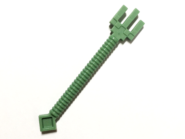 Weapon Trident, Blocky in Sand Green