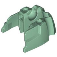 Large Figure Foot, Short with Ball Joint Socket in Sand Green