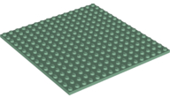 Plate 16 x 16 in Sand Green