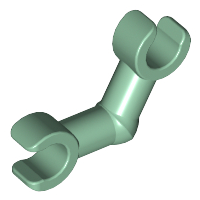 Arm Skeleton [Bent / 2 Clips] in Sand Green