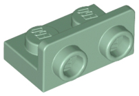 Bracket 1 x 2 - 1 x 2 Inverted in Sand Green