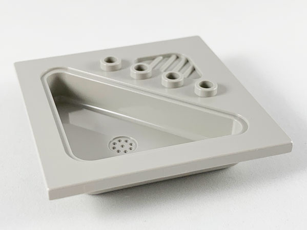 Scala, Sink 6 x 6 in Very Light Gray