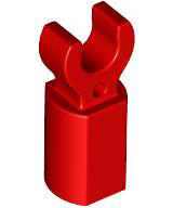 Bar Holder with Clip in Red