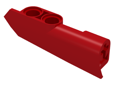 Technic Panel Fairing #22 5L Small Smooth, Side A in Red