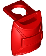 Minifig Neckwear Backpack Skydiver in Red