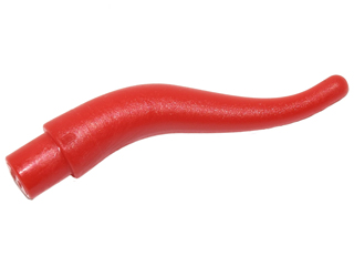 Animal Body Part, Horn (Cattle) / Tentacle / Vine / Branch / Tongue - Long in Red