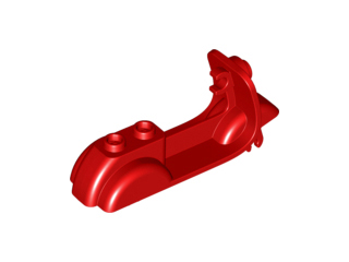 Vehicle Body, Scooter in Red