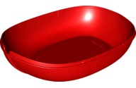 Duplo Boat Base in Red