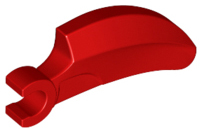 Creature Body Part, Barb Large (Claw, Talon) with Clip in Red