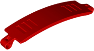 Technic Panel Curved 3 x 13 in Red