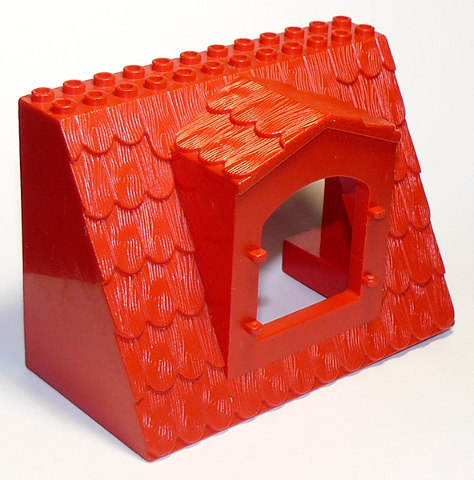 Fabuland, Roof Block in Red
