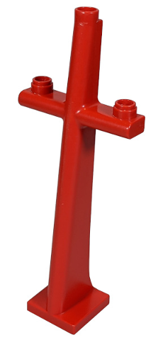 Duplo Boat Mast in Red