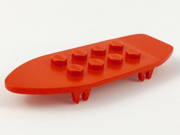 Belville / Fabuland Skateboard in Red