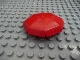 Duplo Umbrella / Parasol Top, Angled in Red
