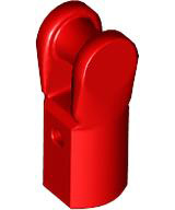 Bar Holder with Hole and Bar Handle in Red