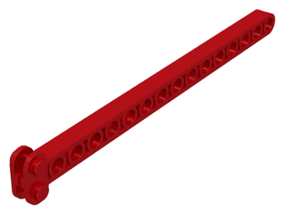 Crane Arm Centre, 16 x 2 x 1 in Red