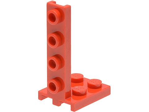 Bracket 2 x 2 - 1 x 4 in Red