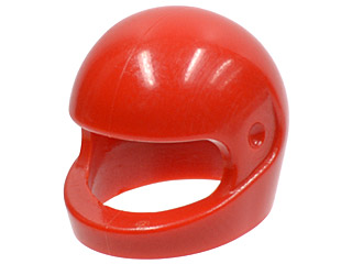 Helmet, Standard in Red