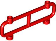 Bar 1 x 8 x 2 in Red