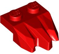 Plate Special 2 x 3 with Rocks in Red