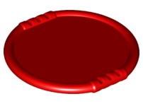 Duplo Disk [Plain] in Red