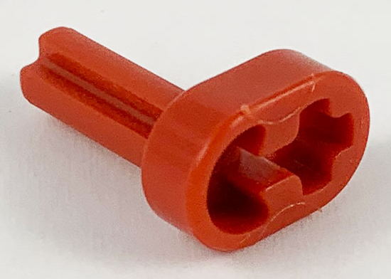 Technic Engine Crankshaft in Red