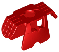 Minifig Neckwear Armour Ninja Style [Plain] in Red