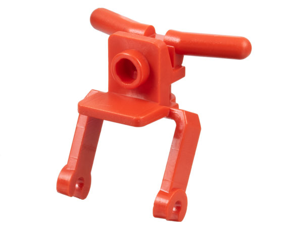 Tricycle Body Front Fork / Handlebars in Red