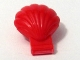 Animal, Clam [Type 1 - Continuous Scalloped Inner Lip] in Red