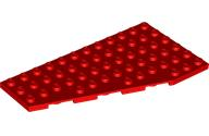 Wedge Plate 6 x 12 Left in Red