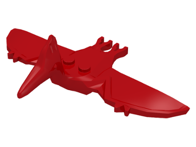 Animal, Dinosaur, Pteranodon in Red