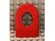 Duplo Door 1 x 4 x 4 2/3 Cave in Red
