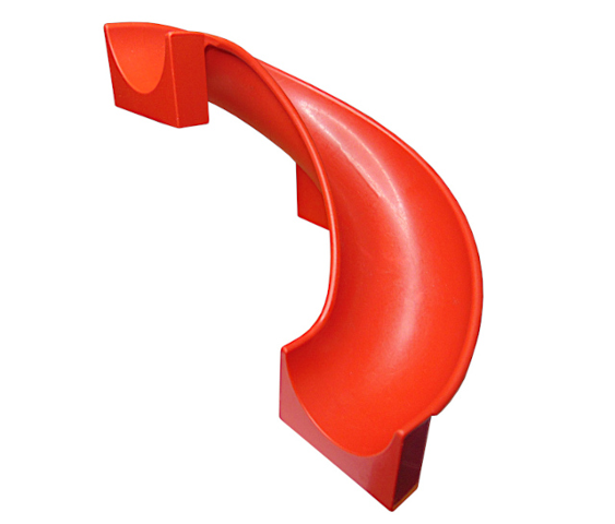 Duplo Playground Slide, Curved 180 Degrees in Red